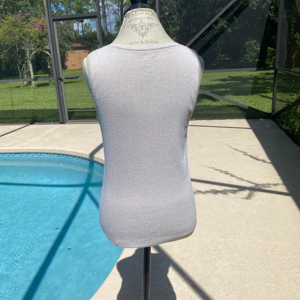 Chico’s Shimmer Tank - Picture 3 of 5